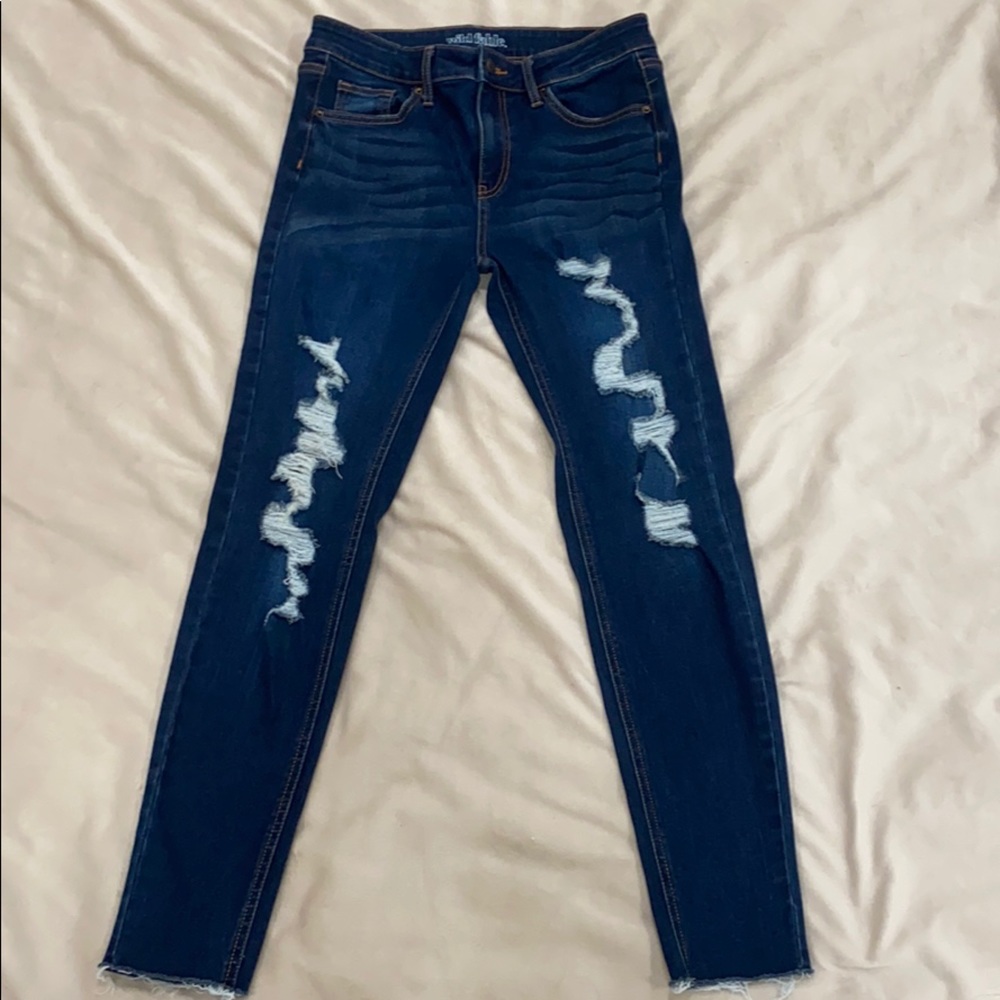 Women’s ripped jeans